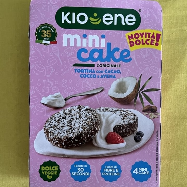 photo of Kioene Mini Cake Tortina con Cacao, Cocco e Avena shared by @ericaeroica on  20 Jul 2023 - review