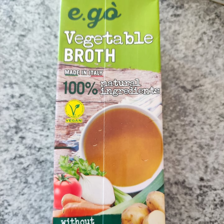 photo of e.gó brodo vegetale shared by @bisbarn on  28 Mar 2023 - review