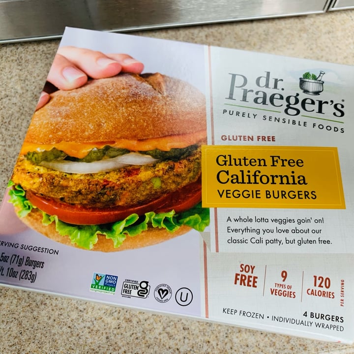 photo of Dr. Praeger's California Veggie Burgers shared by @allhess on  06 Apr 2023 - review
