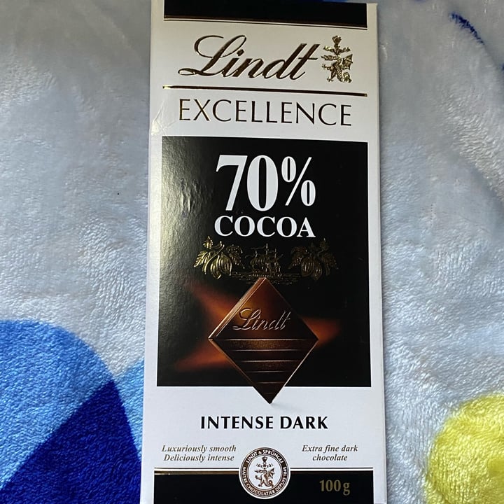 photo of Lindt 70% Cocoa Dark Chocolate Excellence Bar shared by @sofiveg on  13 Feb 2023 - review