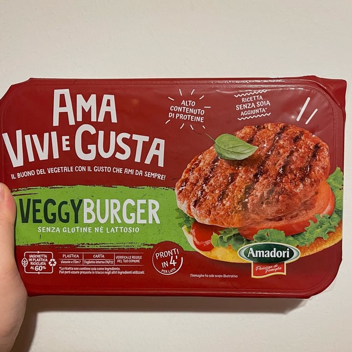 photo of Amadori Veggy Burger shared by @giorgia- on  26 Feb 2023 - review