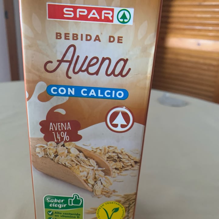 photo of Spar Bebida de avena con calcio shared by @tofee on  08 Aug 2023 - review