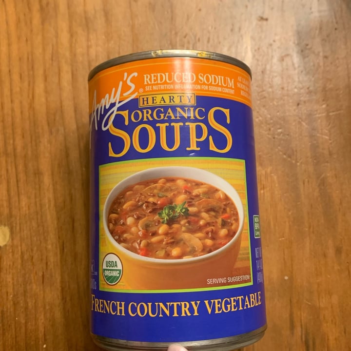 photo of Amy’s Amy's French Country Vegetable Soup shared by @roserose on  21 Jan 2023 - review