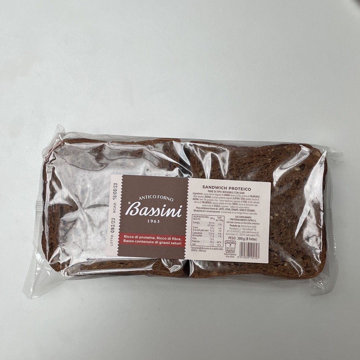 Bassini 1963 - sandwich proteico Review | abillion