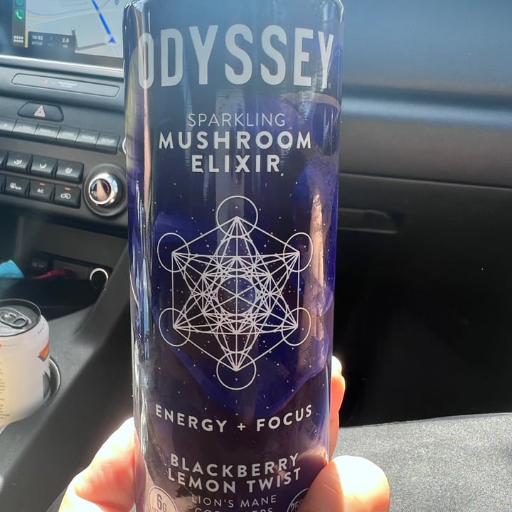 photo of Odyssey Mushroom Elixir Energy + Focus Sparkling Blackberry Lemon Twist shared by @blessedwithevol on  08 Apr 2023 - review