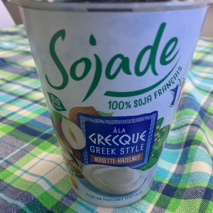 photo of Sojade So Soja! À la Grecque - Greek Style Noisette - Hazelnut Soya Yogurt alternative 400g shared by @claritaisamood on  21 Mar 2023 - review