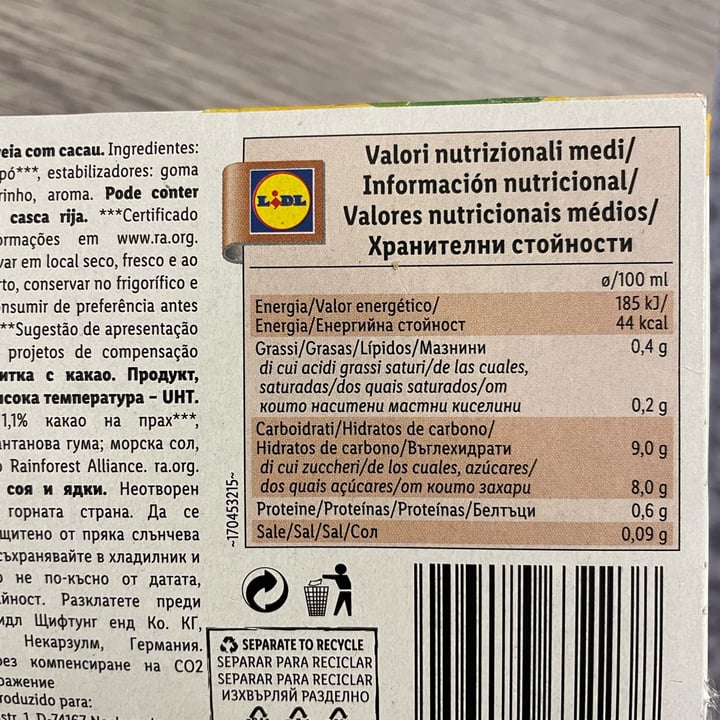 photo of Vemondo OAT DRINK COCOA shared by @lorena85 on  09 Feb 2023 - review