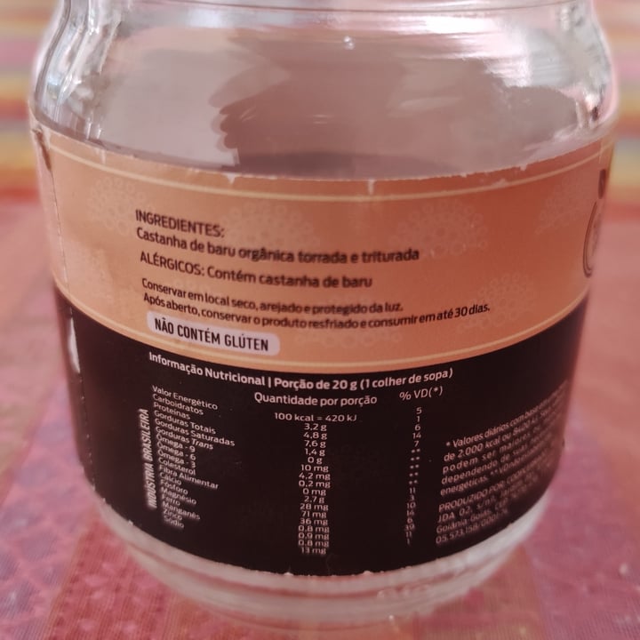 photo of Empório do Cerrado creme de baru shared by @rok-comavegetais on  01 Mar 2023 - review