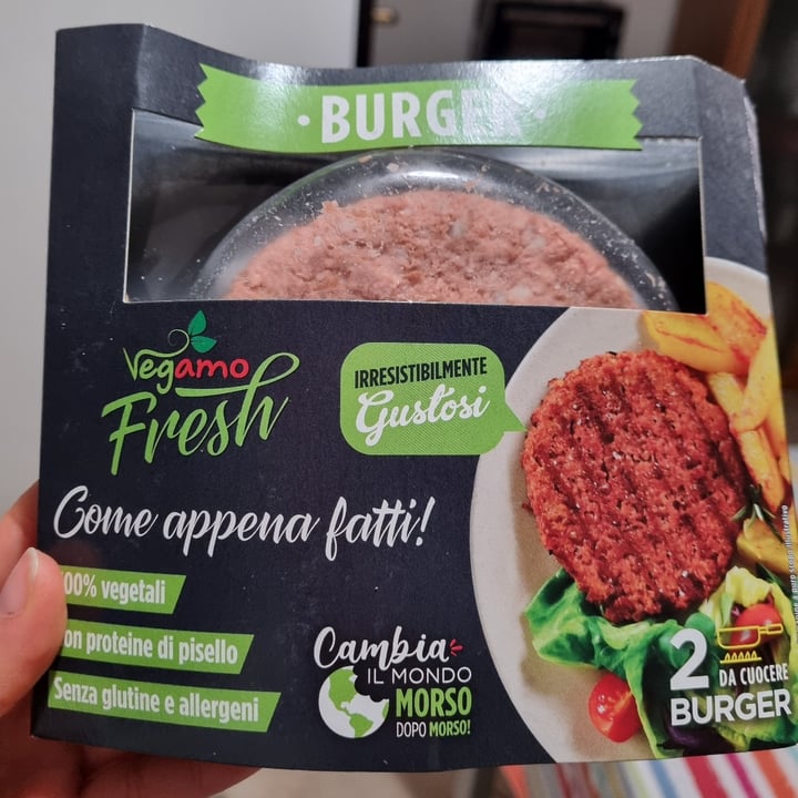 photo of Vegamo Burger fake meat shared by @francy82 on  07 Mar 2023 - review