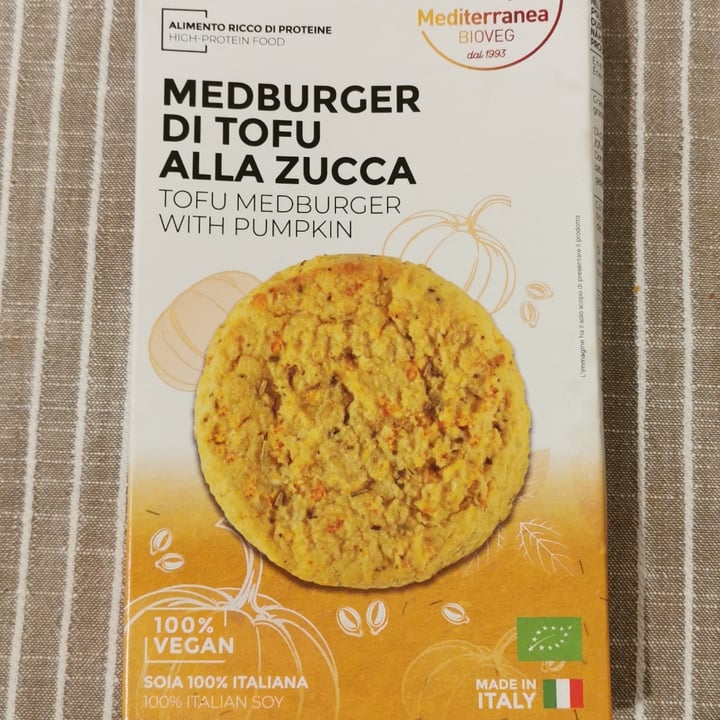 photo of Mediterranea BioVeg Medburger di Tofu alla Zucca shared by @ubikaly on  15 Jan 2023 - review