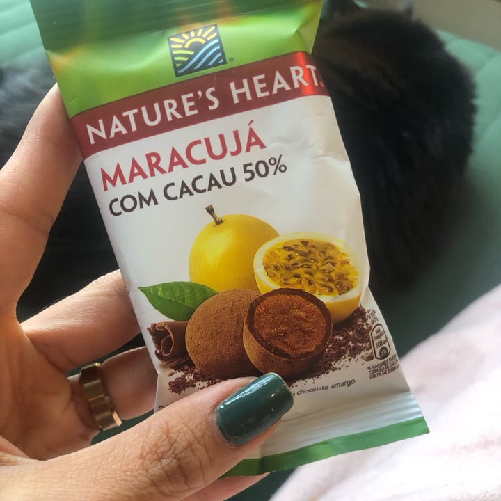 photo of Nature's Heart Maracuja Com Chocolate shared by @martamoraes on  18 Jul 2023 - review