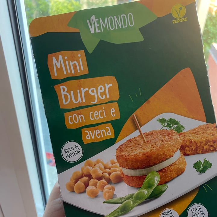 photo of Vemondo Mini burger ceci e avena shared by @perlemammemucche on  16 May 2023 - review