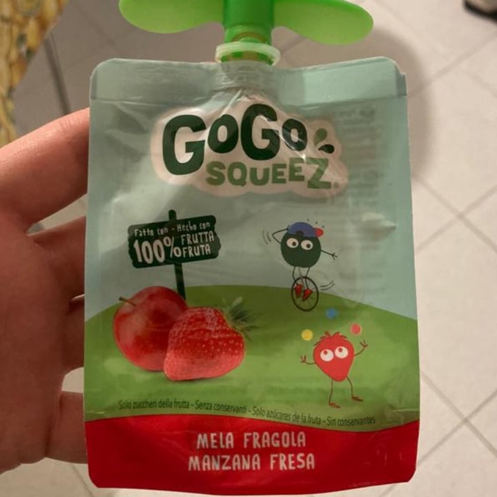 photo of GoGo squeeZ Apple Strawberry shared by @francescachieppa18 on  26 Feb 2023 - review