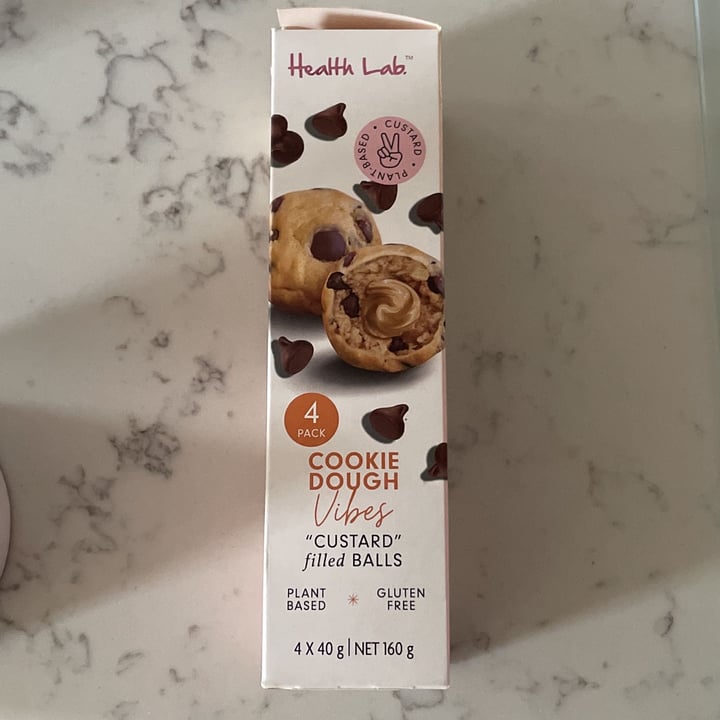 photo of Health Lab cookie dough vibes custard filled balls shared by @swaru on  14 Feb 2023 - review