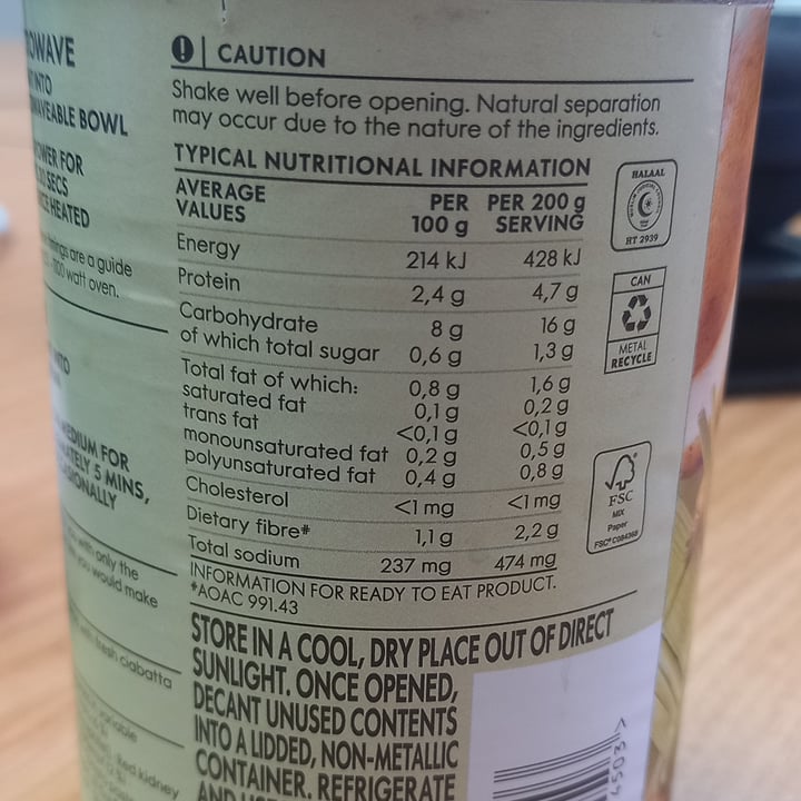 photo of Woolworths Food Chunky Vegetable Soup shared by @colleenc on  18 Apr 2023 - review