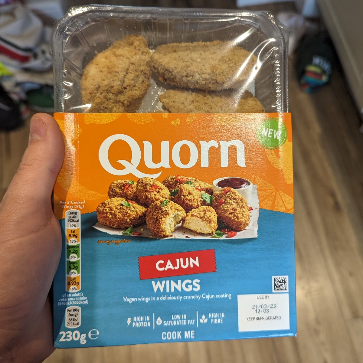 Cajun Wings from Quorn - Vegan Product Reviews & Ratings | abillion