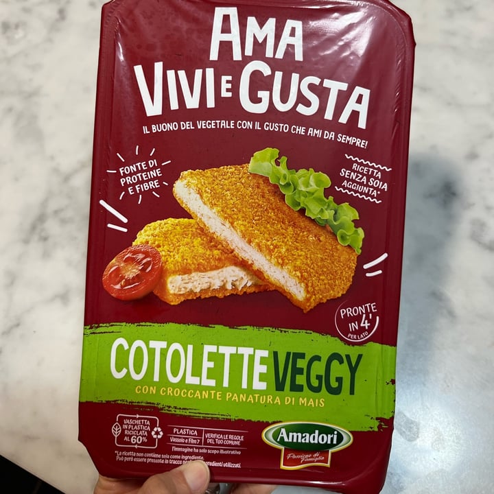 photo of Amadori cotolette veggy shared by @katezili8 on  23 Jun 2023 - review