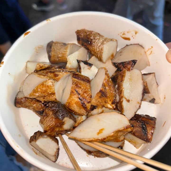 photo of Raohe Night Market Grilled Oyster Mushrooms shared by @mel on  11 Aug 2023 - review