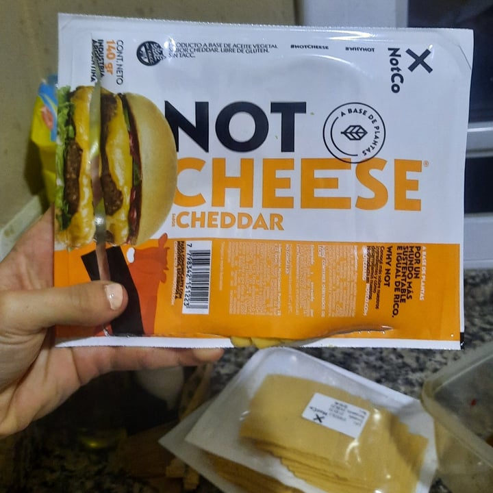 photo of Not Co Not Cheese Cheddar shared by @marleneriolo on  07 Jul 2023 - review