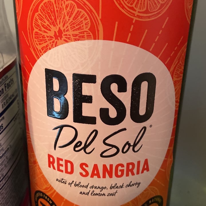 photo of Beso del sol sangria shared by @cuntyvegan7 on  10 Jun 2023 - review