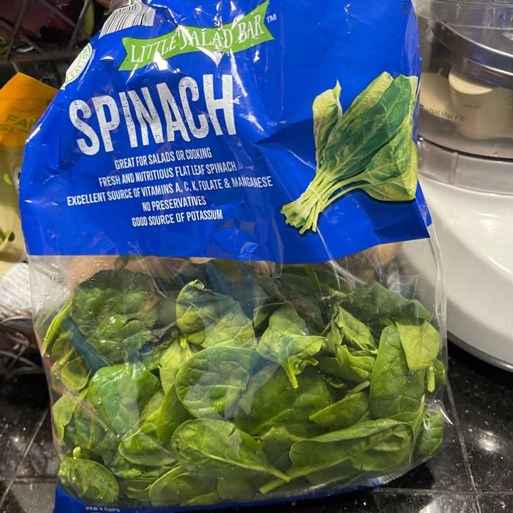 photo of Little Salad Bar Spinach shared by @ae31 on  14 Apr 2023 - review