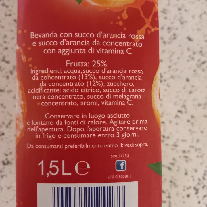 photo of sorsy Succo di arancia rossa shared by @emico on  02 Mar 2023 - review