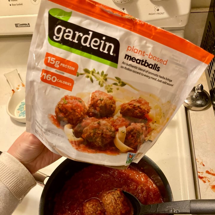 photo of Gardein Plant-Based Meatballs shared by @rjp on  09 Feb 2023 - review