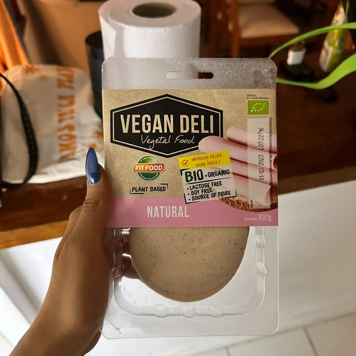 photo of Vegan Deli jamon natural shared by @juliaarena on  17 Jan 2023 - review