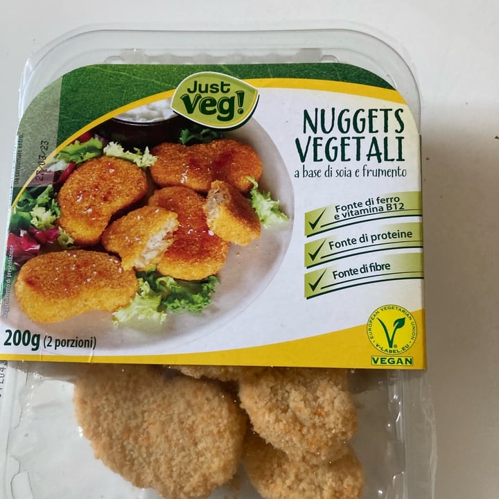 photo of Just Veg! (ALDI Italy) Nuggets Vegetali shared by @tittiveg on  05 Mar 2023 - review