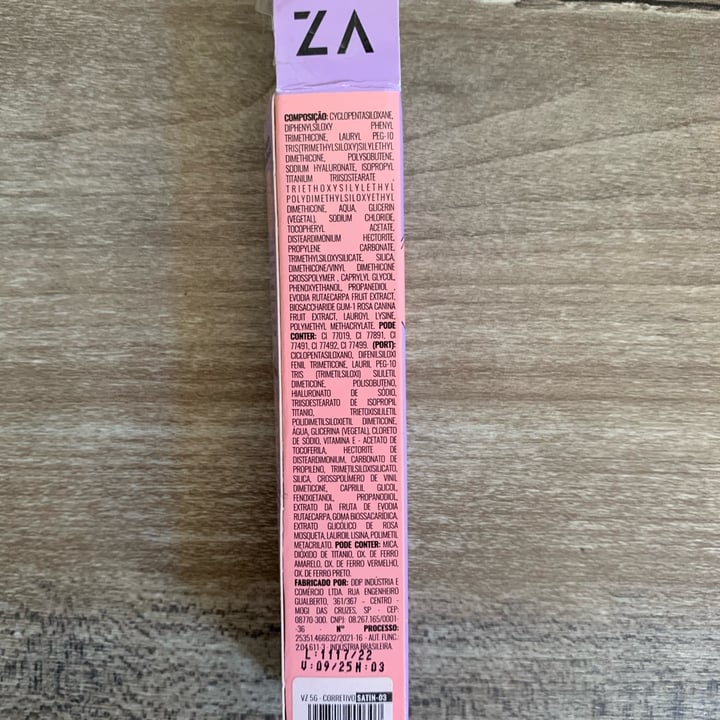 photo of Vizzela Cosméticos Corretivo shared by @monike87 on  03 Jun 2023 - review
