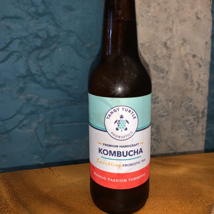 Tangy Turtle Mango Passion Turmeric Kombucha Review abillion