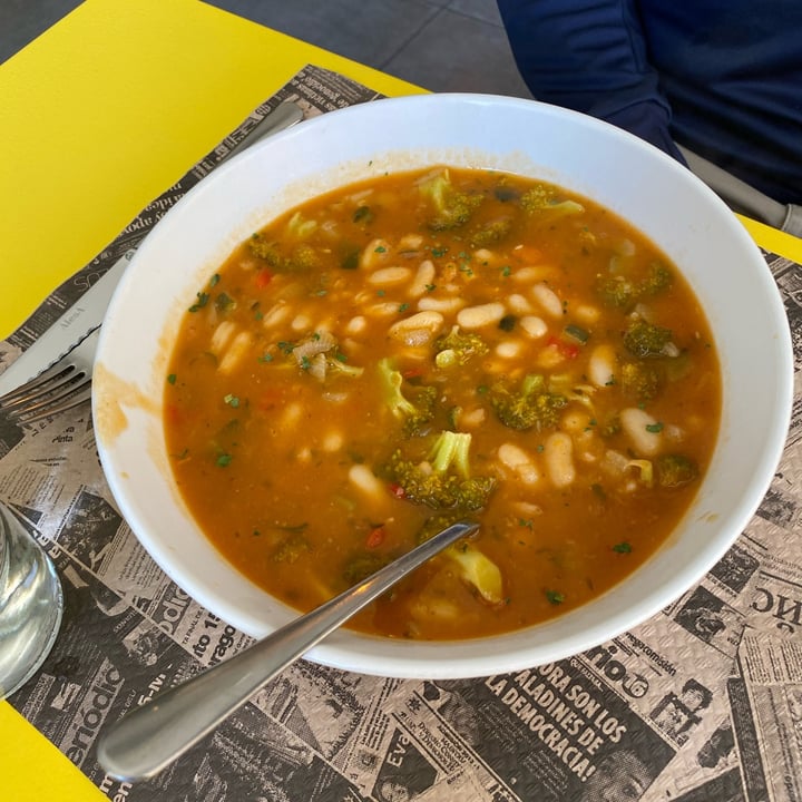 photo of La Factoría Vegana Café-Bar Bean Stew shared by @malarky on  30 May 2023 - review