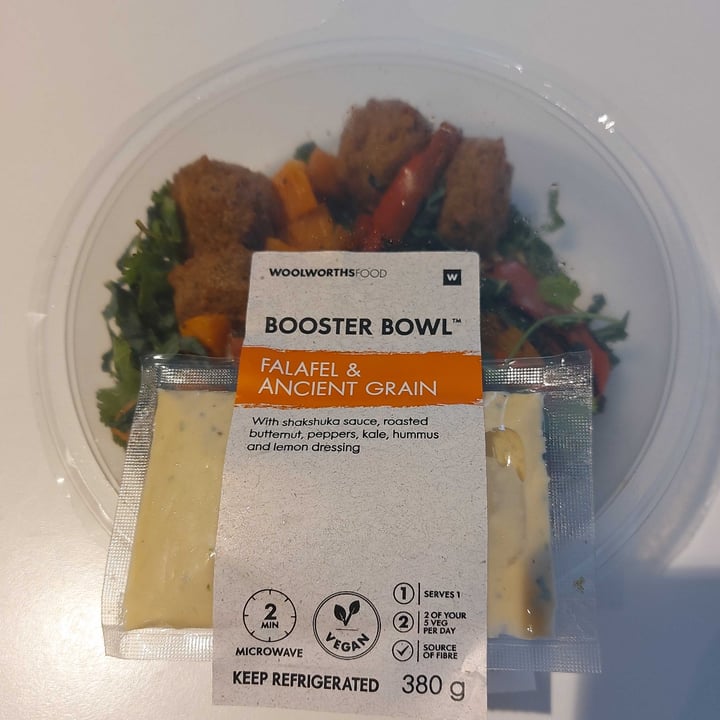photo of Woolworths Food Falafel & Ancient Grain Booster Bowl shared by @marlo-d on  04 Mar 2023 - review