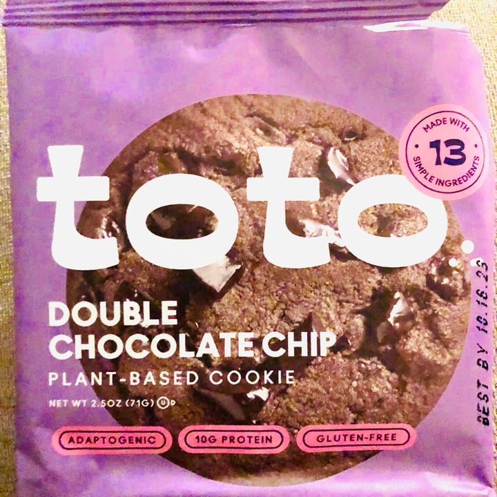 photo of Toto Double Chocolate Chip Cookie shared by @emmc1 on  18 Mar 2023 - review