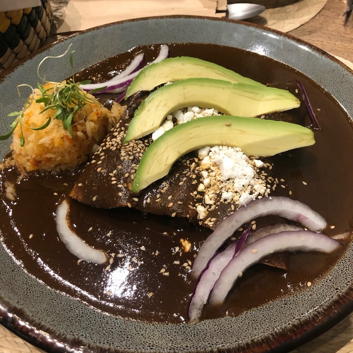 photo of Ojo de Maíz Enchiladas de mole shared by @ilovegoats on  14 May 2023 - review