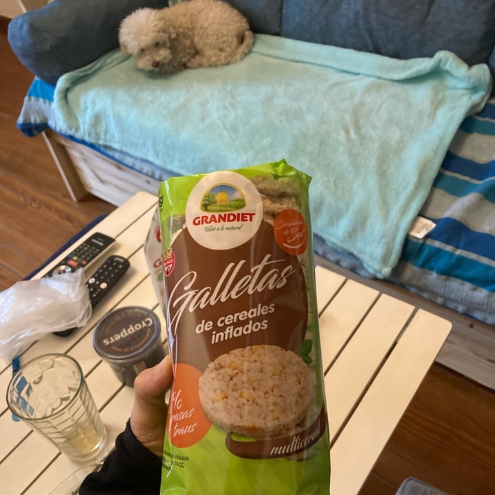 photo of Grandiet Galletas de arroz integral inflado shared by @lolimiqueo on  24 Jul 2023 - review