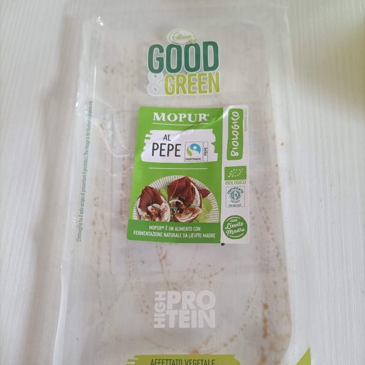 photo of Good & Green Affettato di mopur al pepe shared by @elisaraja8 on  10 Jun 2023 - review