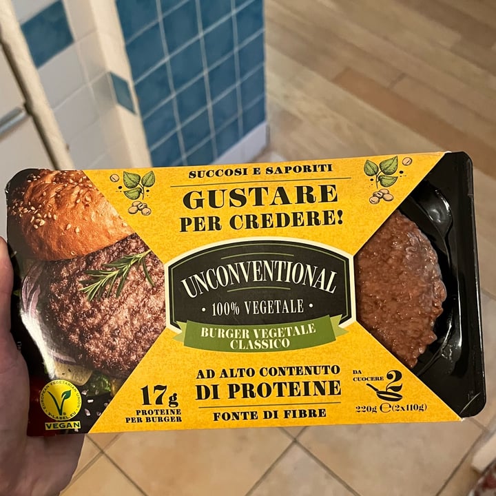 photo of Unconventional Burger Vegetale Classico - Classic Burger shared by @sofiapiagnani on  15 Jul 2023 - review