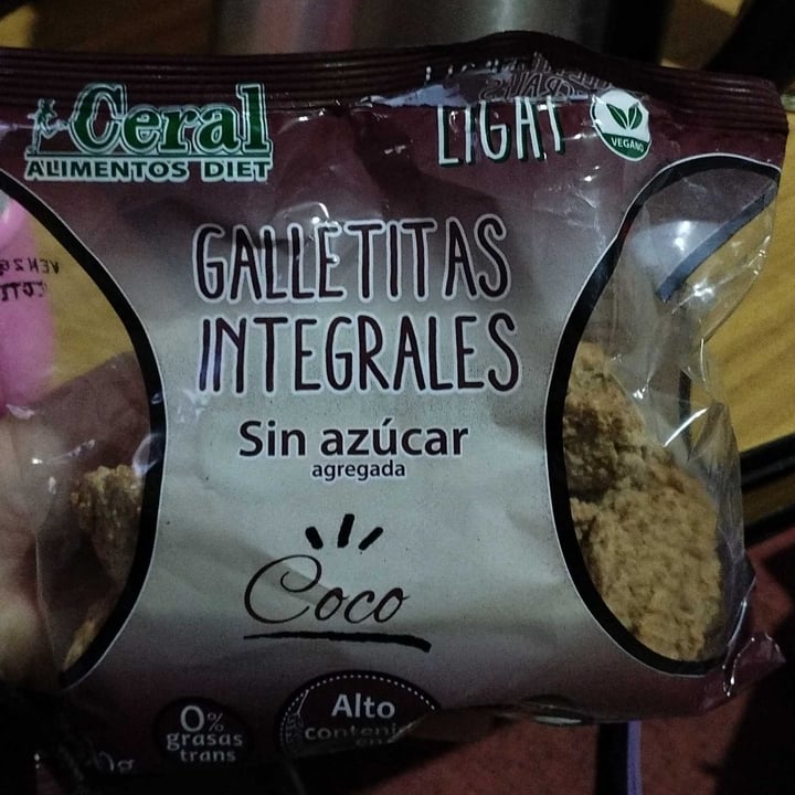 photo of Cereal Alimentos Diet Galletitas dulces dietéticas Ceral Coco shared by @jezabel88 on  19 May 2023 - review