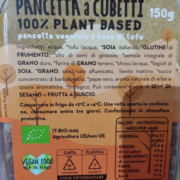 photo of Regina Verde pancetta a cubetti 100% plant based shared by @sillu207 on  20 Jan 2023 - review