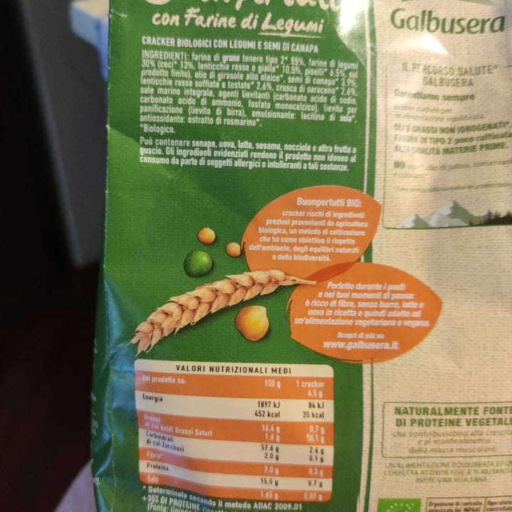 photo of Galbusera buoni per tutti con farine di legumi shared by @martilauri on  08 Jan 2023 - review