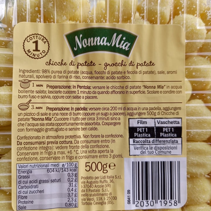 photo of Nonna mia Chicche di Patate shared by @martiardi on  30 Apr 2023 - review