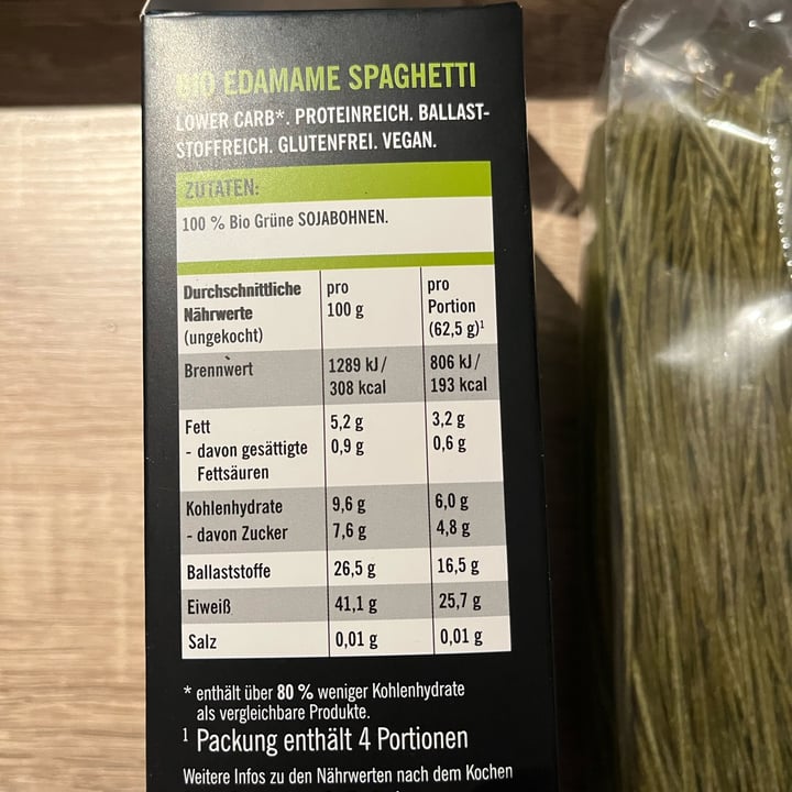 photo of Just taste Edamame Spagetti shared by @alexanderrabanovski on  09 Jun 2023 - review
