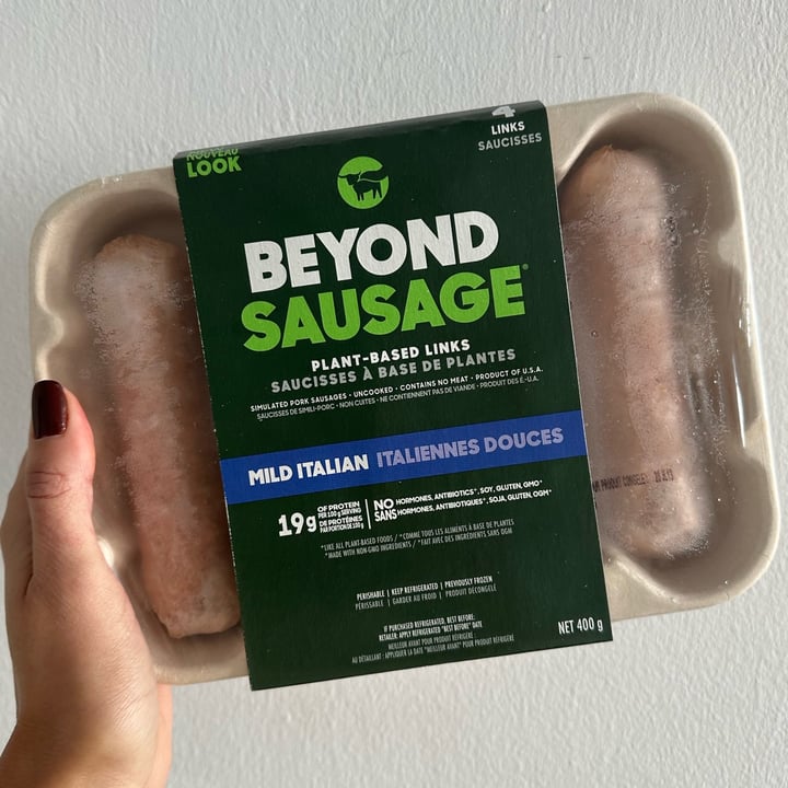 photo of beyond sausage sausage hot italian style shared by @nanepessoa on  14 Mar 2023 - review