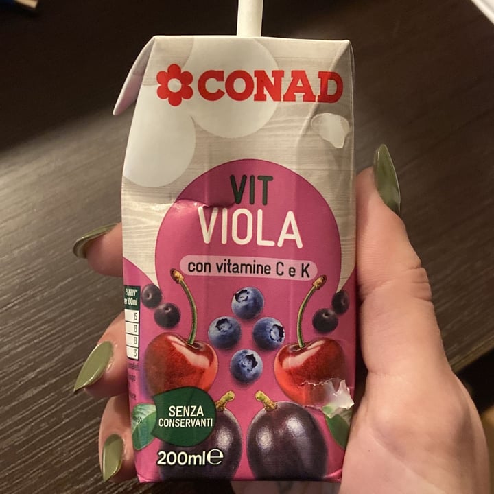 photo of Conad Succo VIT Viola shared by @ladymiriam on  26 Jan 2023 - review