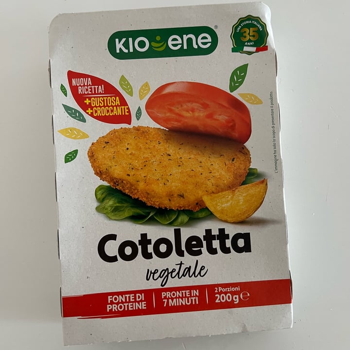 photo of Kioene cotoletta vegetale shared by @fsc on  02 Aug 2023 - review