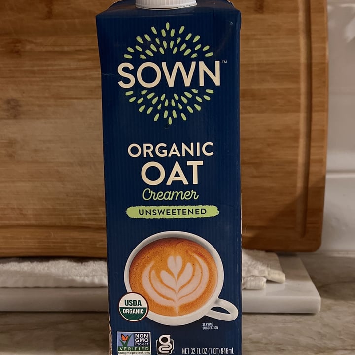 photo of Sown Organic Oat Creamer Vanilla shared by @anabanana1 on  17 Jan 2023 - review