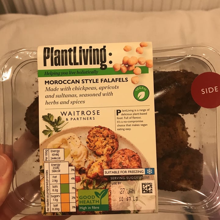 photo of plant living Moroccan Style Falafels shared by @marianebertan on  27 Jan 2023 - review