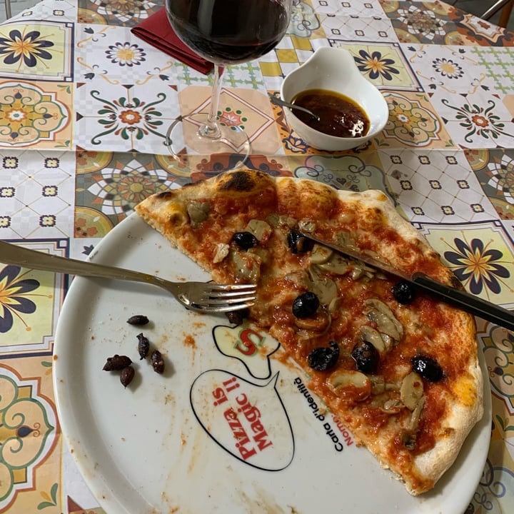 photo of Forte Pizzeria Stuzzicheria pizza con olive e funghi shared by @unejanie on  12 Feb 2023 - review
