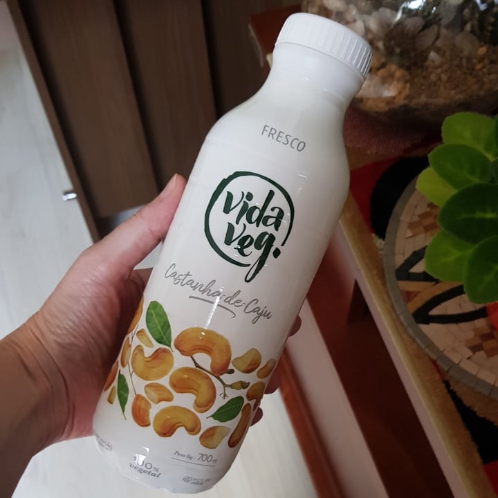 photo of Vida Veg bebida leite vegetal castanha de caju shared by @vrgvegana on  04 Feb 2023 - review